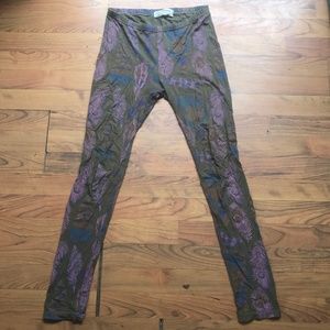 Thief & Bandit Handmade Organic Feather Leggings